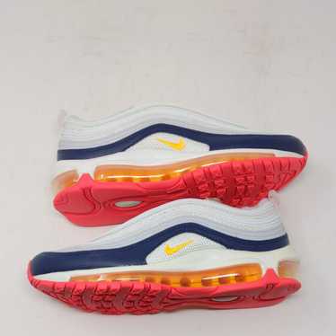 Nike Wmns Air Max 97 Platinum Navy Orange - image 1