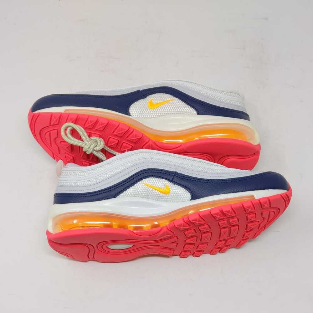 Nike Wmns Air Max 97 Platinum Navy Orange - image 2