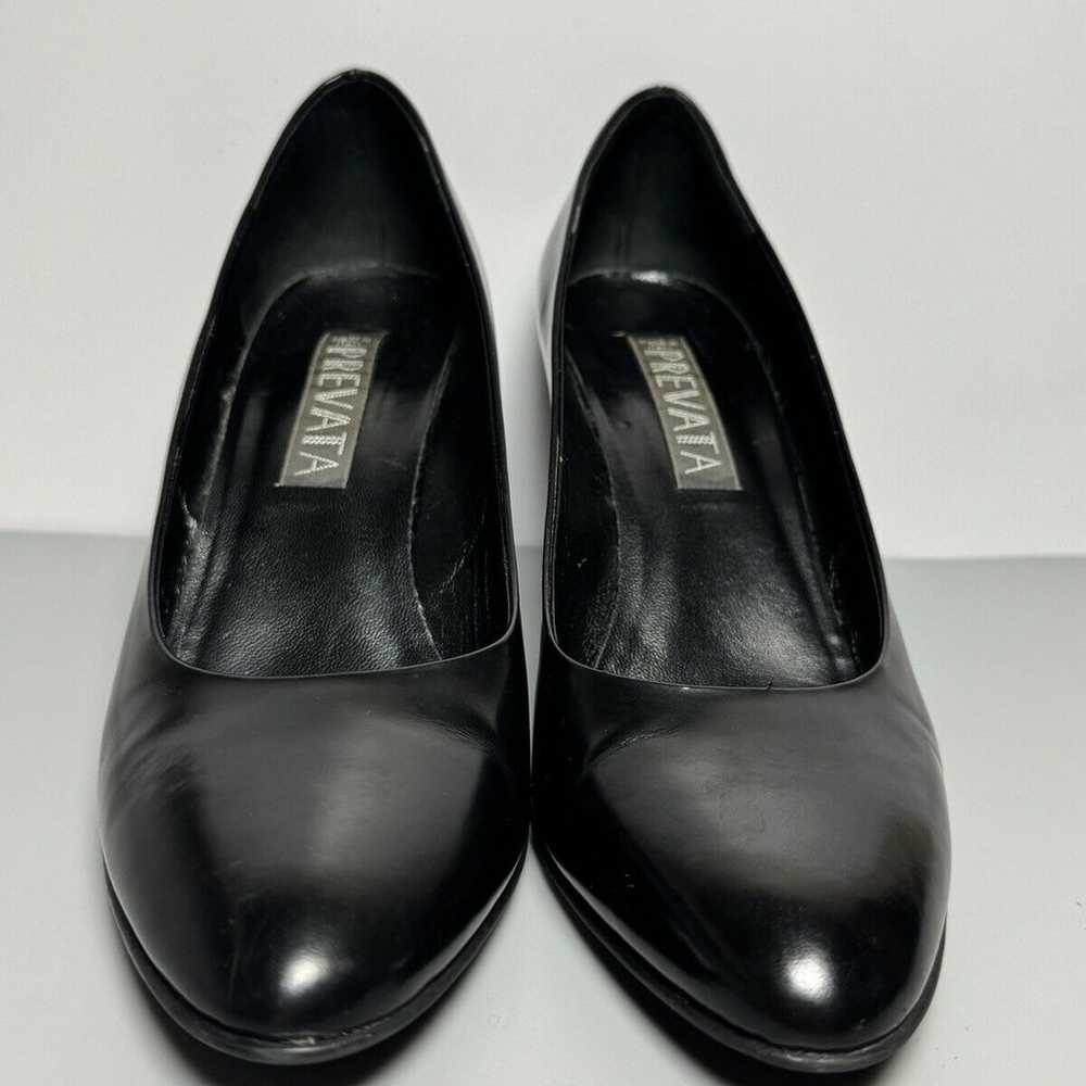 PREVATA VINTAGE 90'S Women’s 8 1/2 B Black Leathe… - image 3