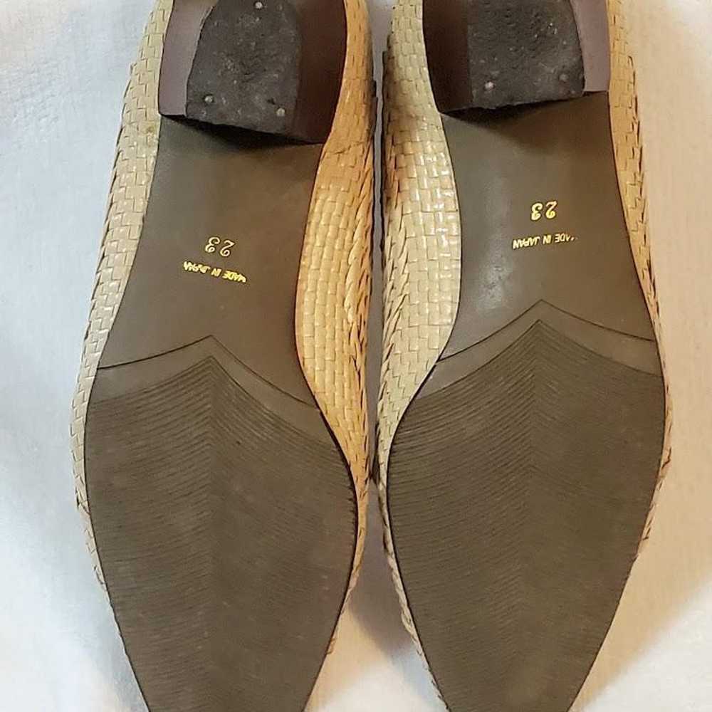 GINZA Yoshinoya beige pumps, 23cm, Excellent cond… - image 6