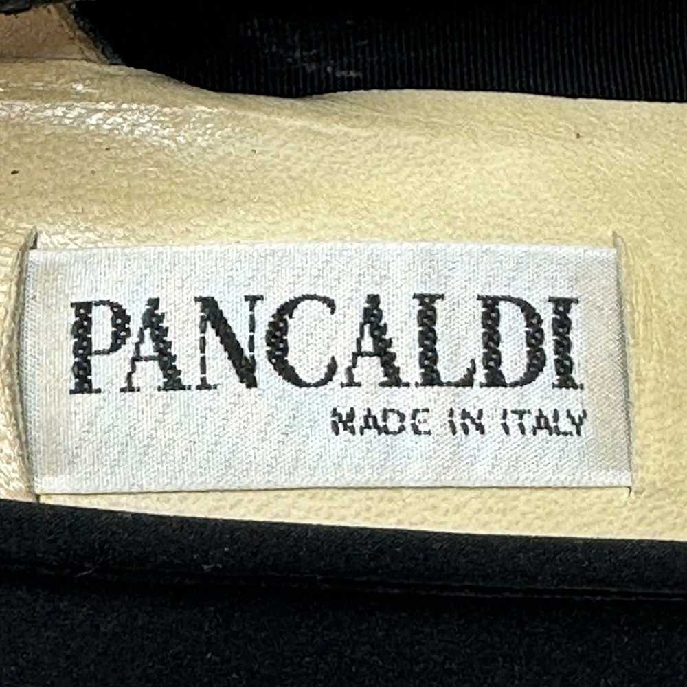 PANCALDI Vintage Designer Black Stretch FABRIC MA… - image 2