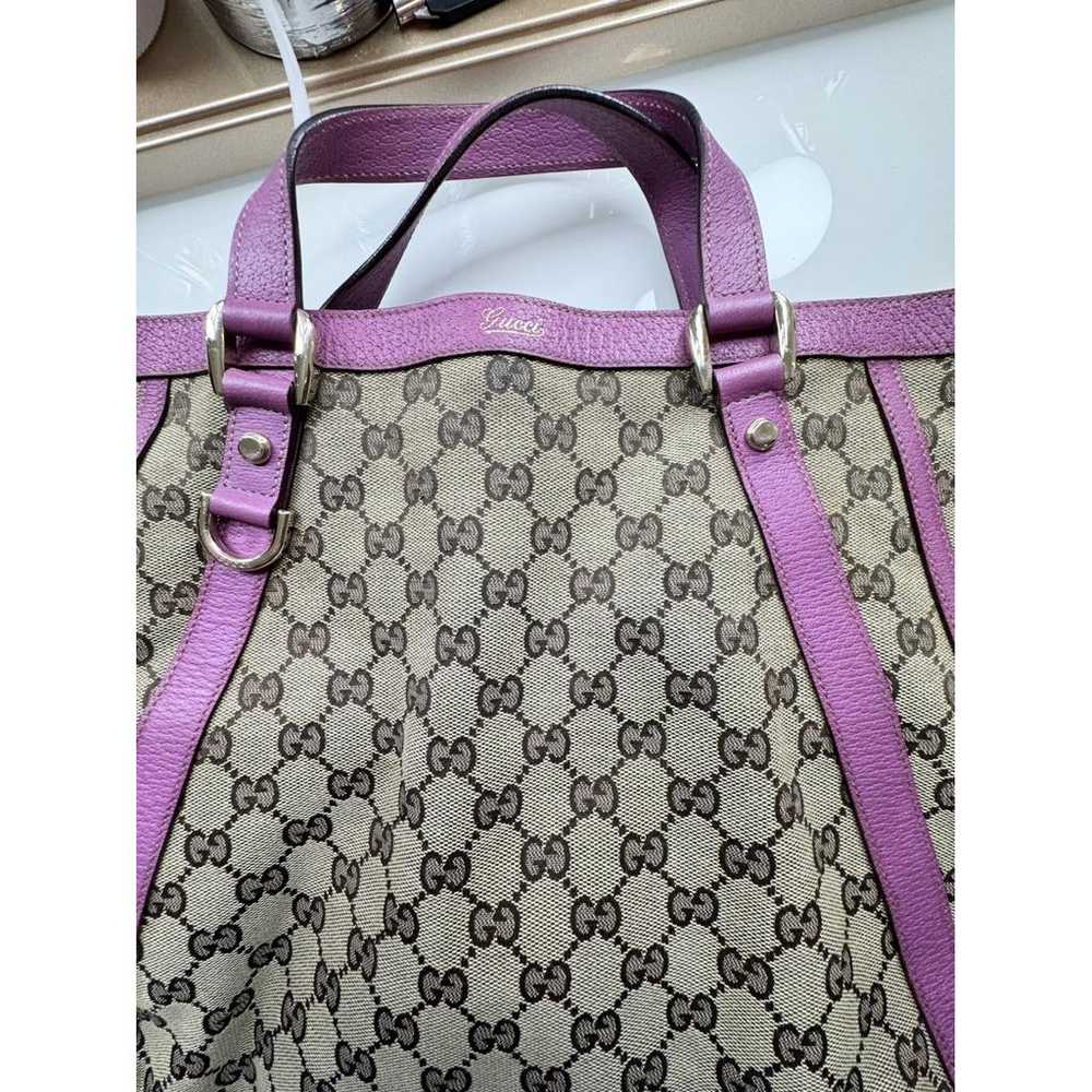 Gucci Abbey cloth handbag - image 4