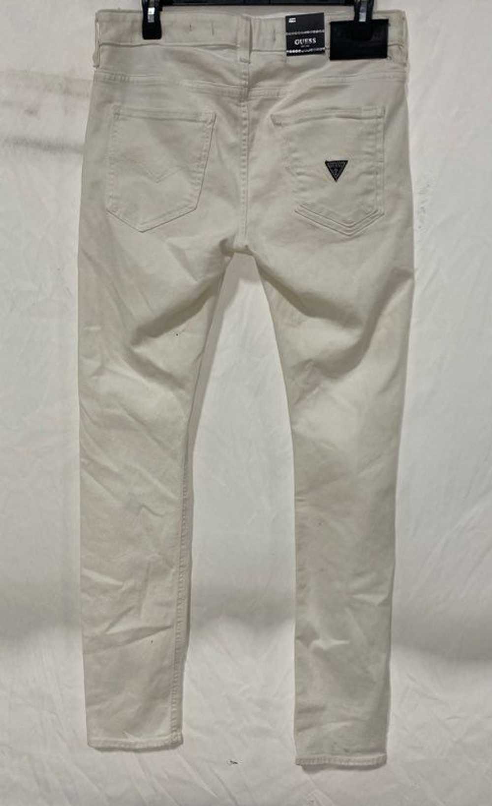 NWT Guess Womens White Cotton Distressed Pockets … - image 2