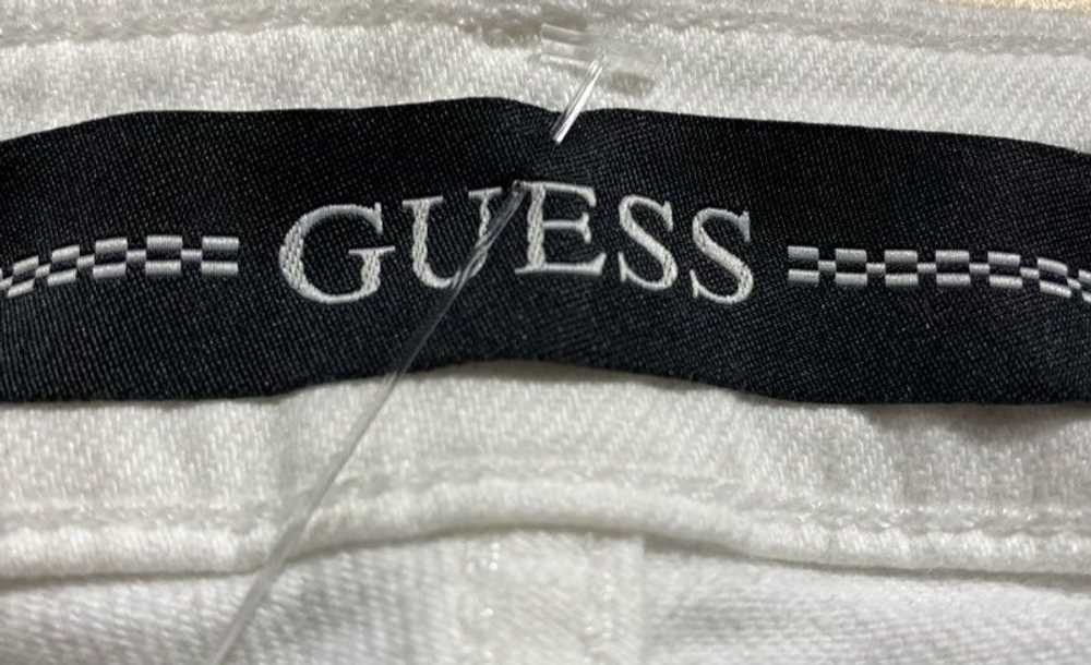 NWT Guess Womens White Cotton Distressed Pockets … - image 7