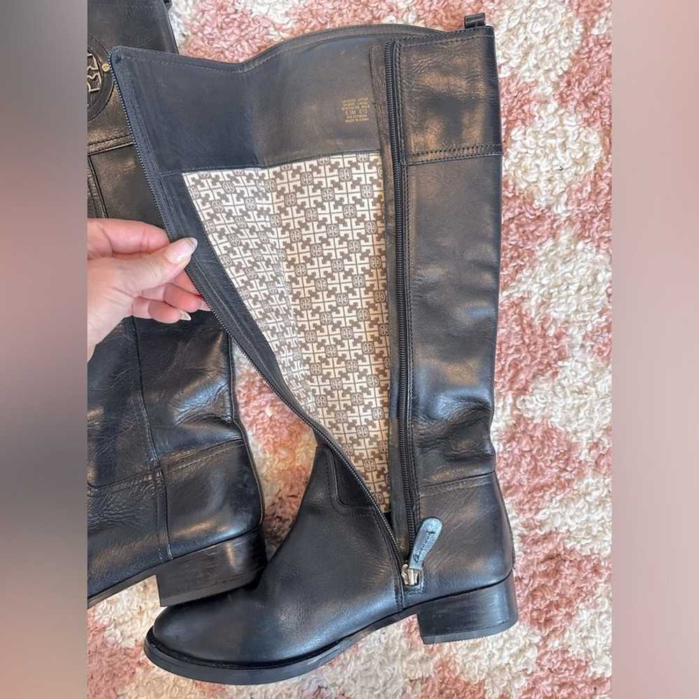 Tory Burch Tall Genuine Leather Riding Boots - image 4