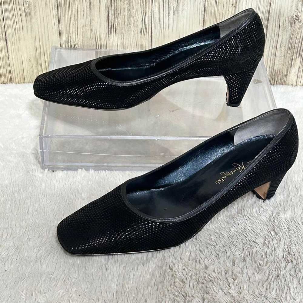 【Ginza Kanematsu】Pumps Formal Square Toe 23.5cm B… - image 3