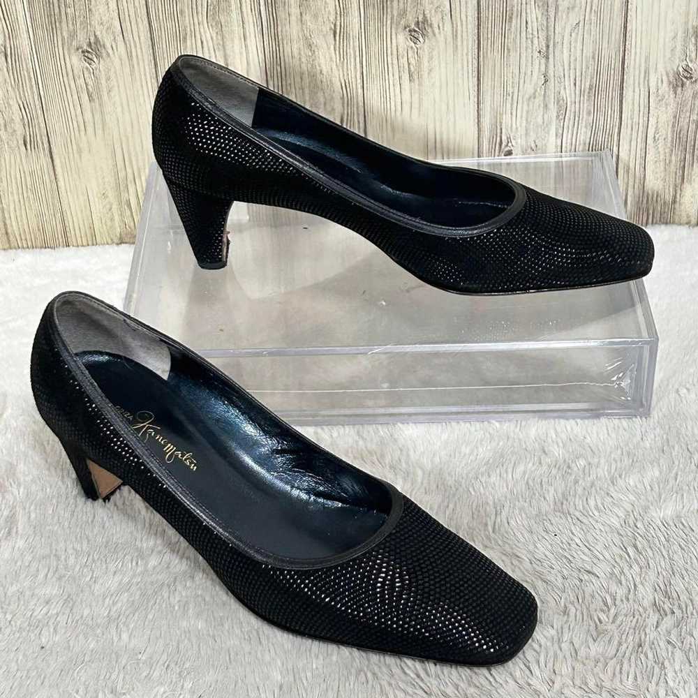 【Ginza Kanematsu】Pumps Formal Square Toe 23.5cm B… - image 4