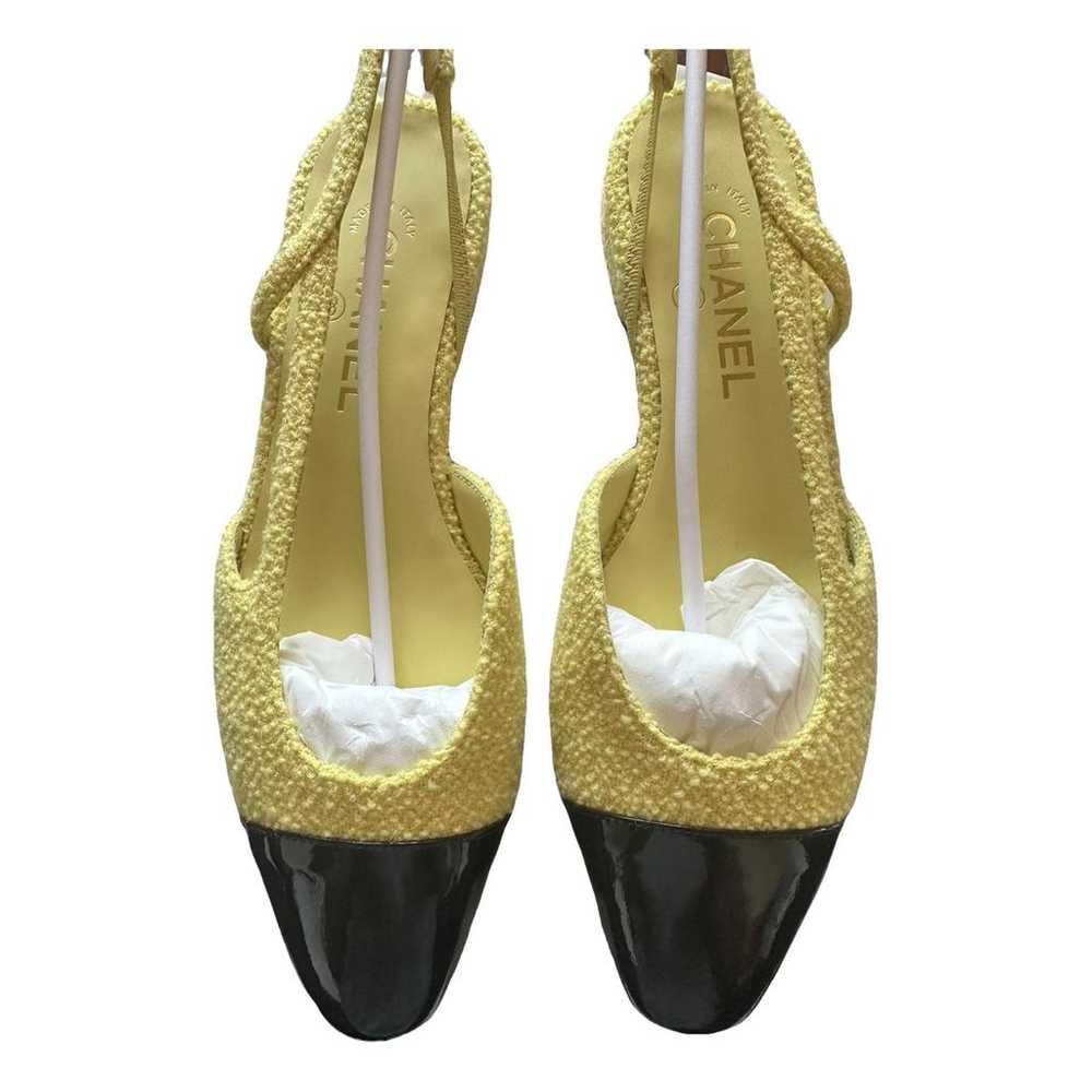 Chanel Slingback leather ballet flats - image 1