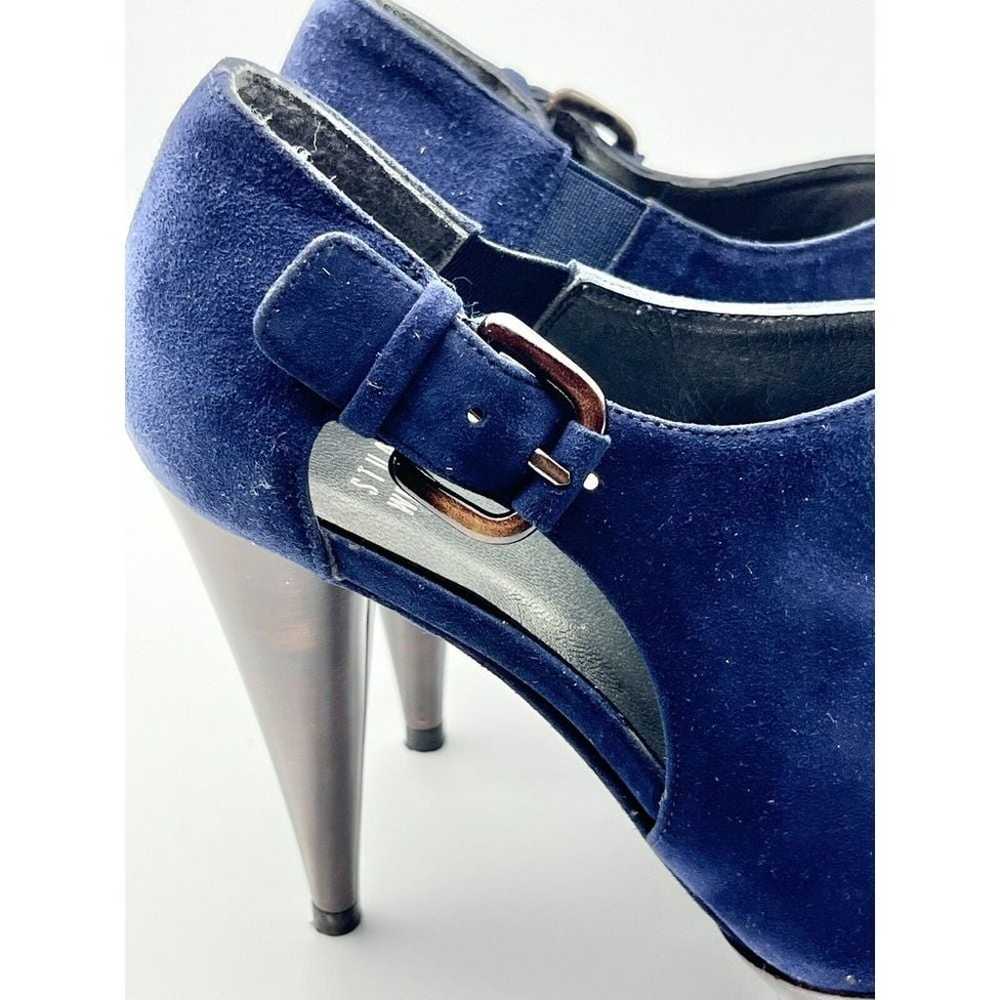 Worn Once Stuart Weitzman Pump High Heels Suede B… - image 10