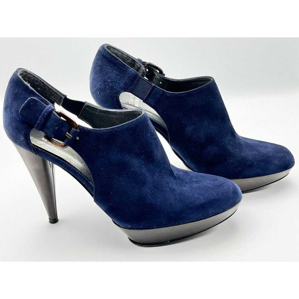 Worn Once Stuart Weitzman Pump High Heels Suede B… - image 3