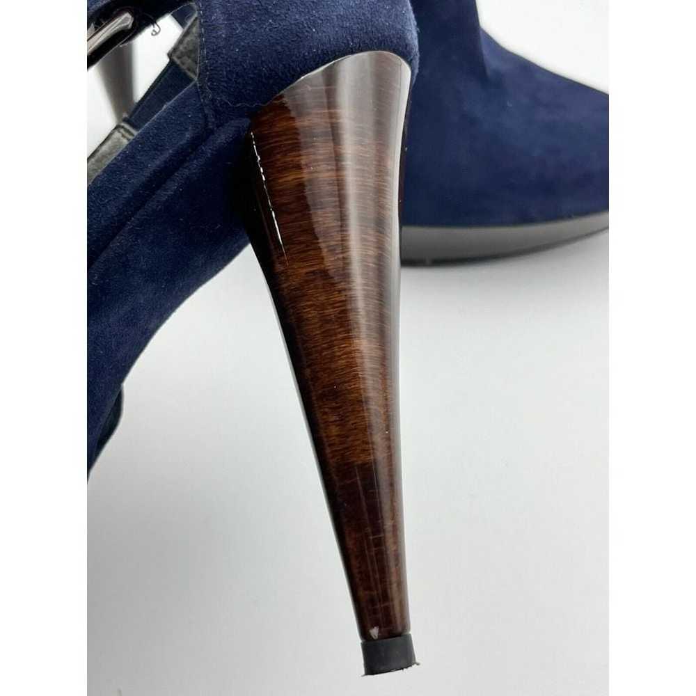 Worn Once Stuart Weitzman Pump High Heels Suede B… - image 7