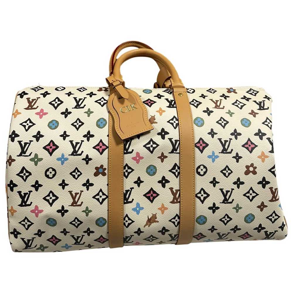 Louis Vuitton Keepall cloth travel bag - image 1