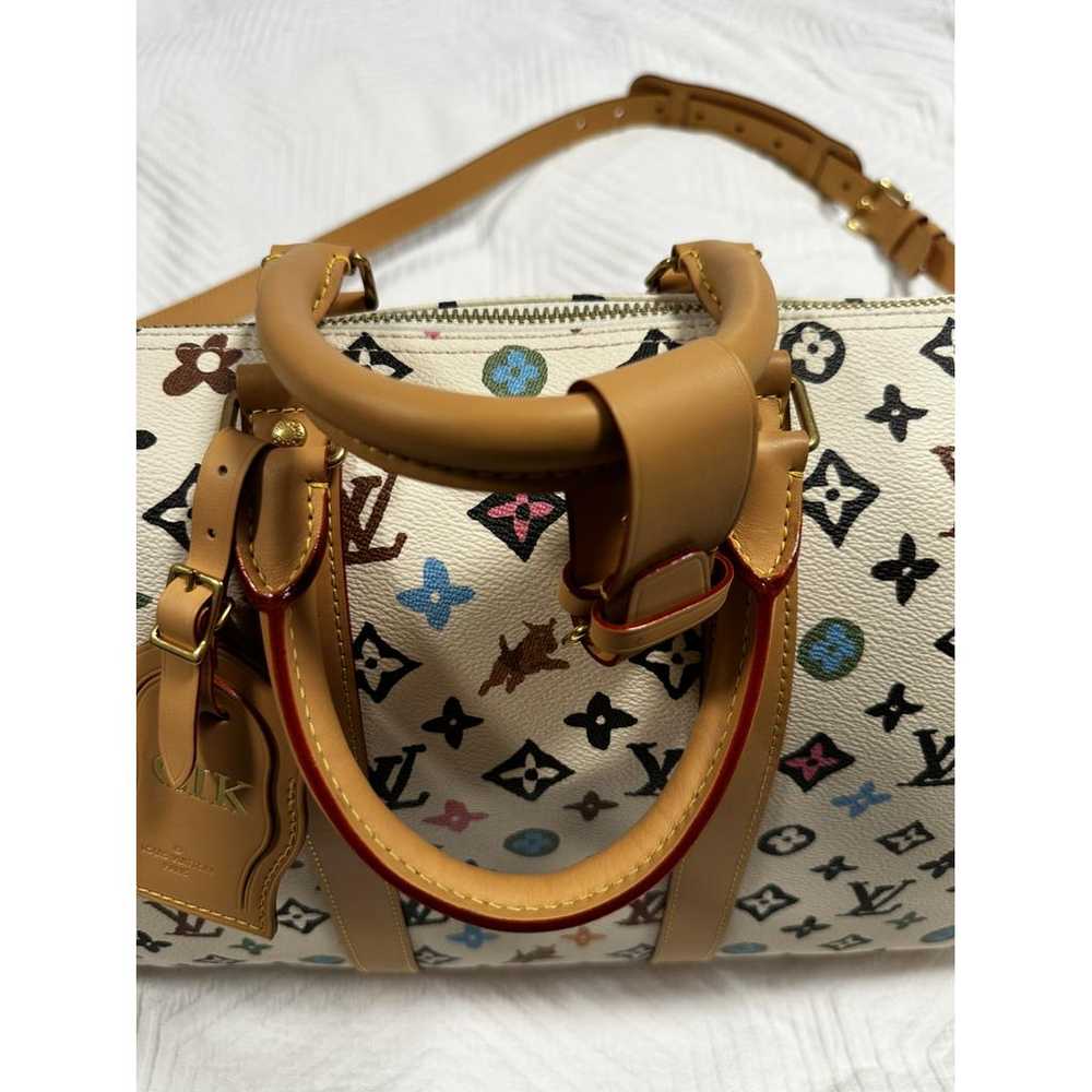 Louis Vuitton Keepall cloth travel bag - image 4