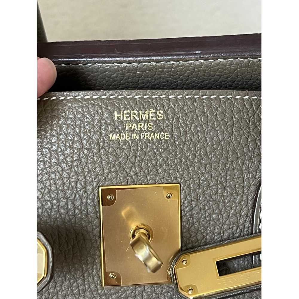 Hermès Birkin 35 leather handbag - image 2