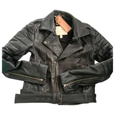 Non Signé / Unsigned Leather jacket - image 1