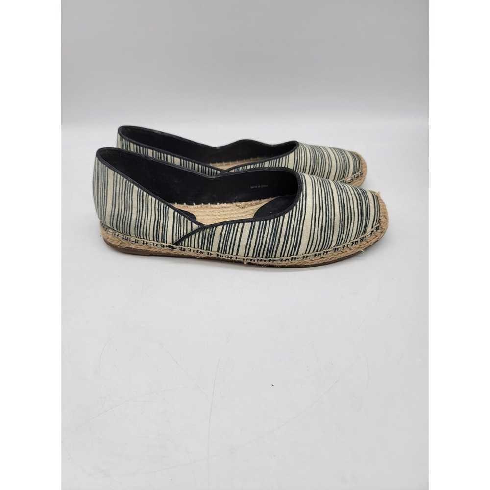 Eileen Fisher Women's Striped Canvas Espadrille F… - image 2