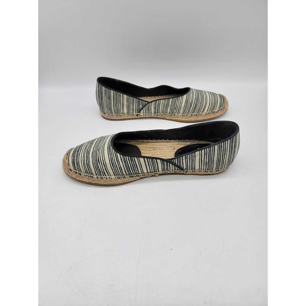 Eileen Fisher Women's Striped Canvas Espadrille F… - image 3