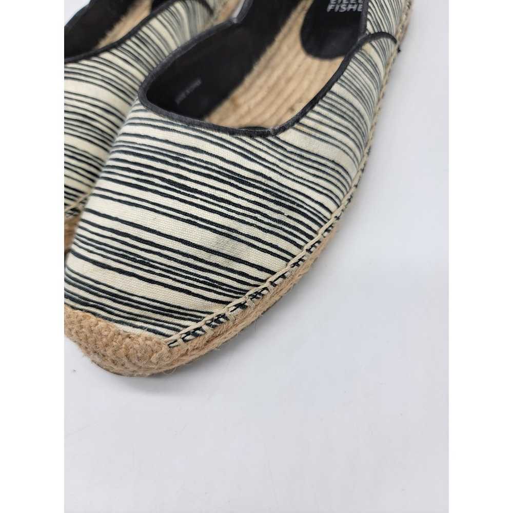 Eileen Fisher Women's Striped Canvas Espadrille F… - image 5