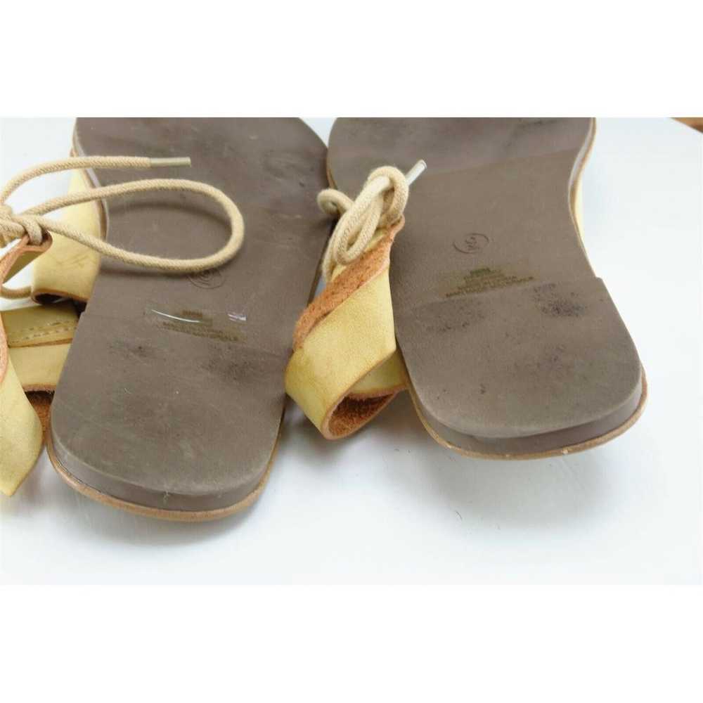 MIA Sz 9 M Brown Strappy Leather Women Sandals - image 6