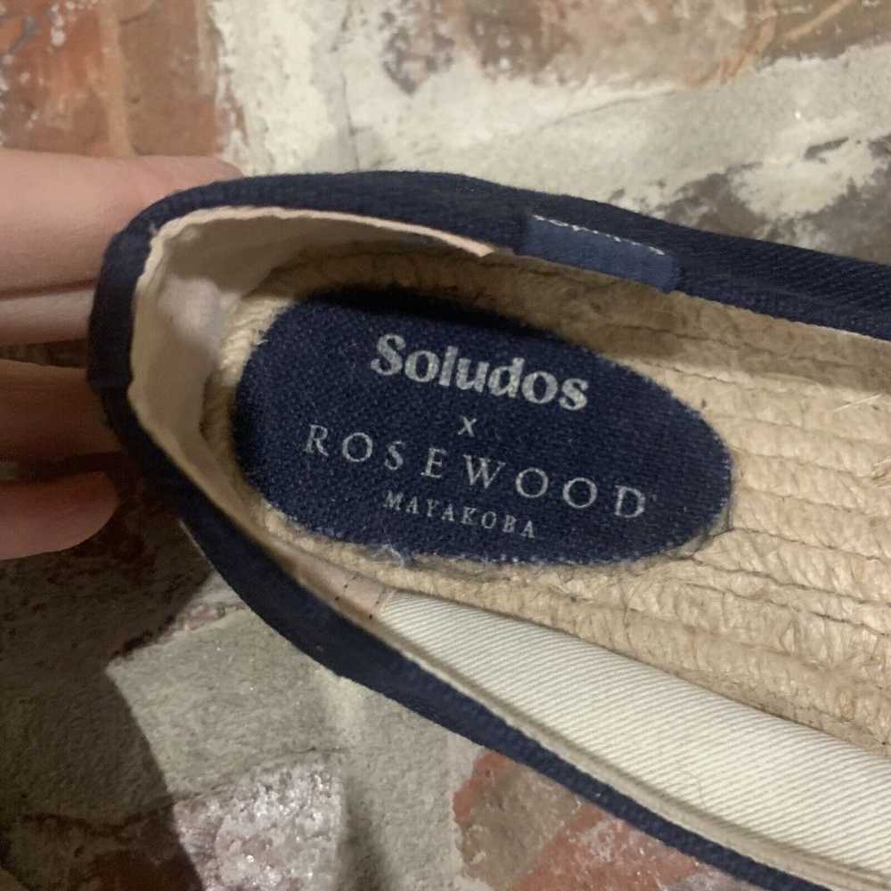 Soludos X Rosewood Womens Shoes Aqui Me Quedo Blu… - image 8