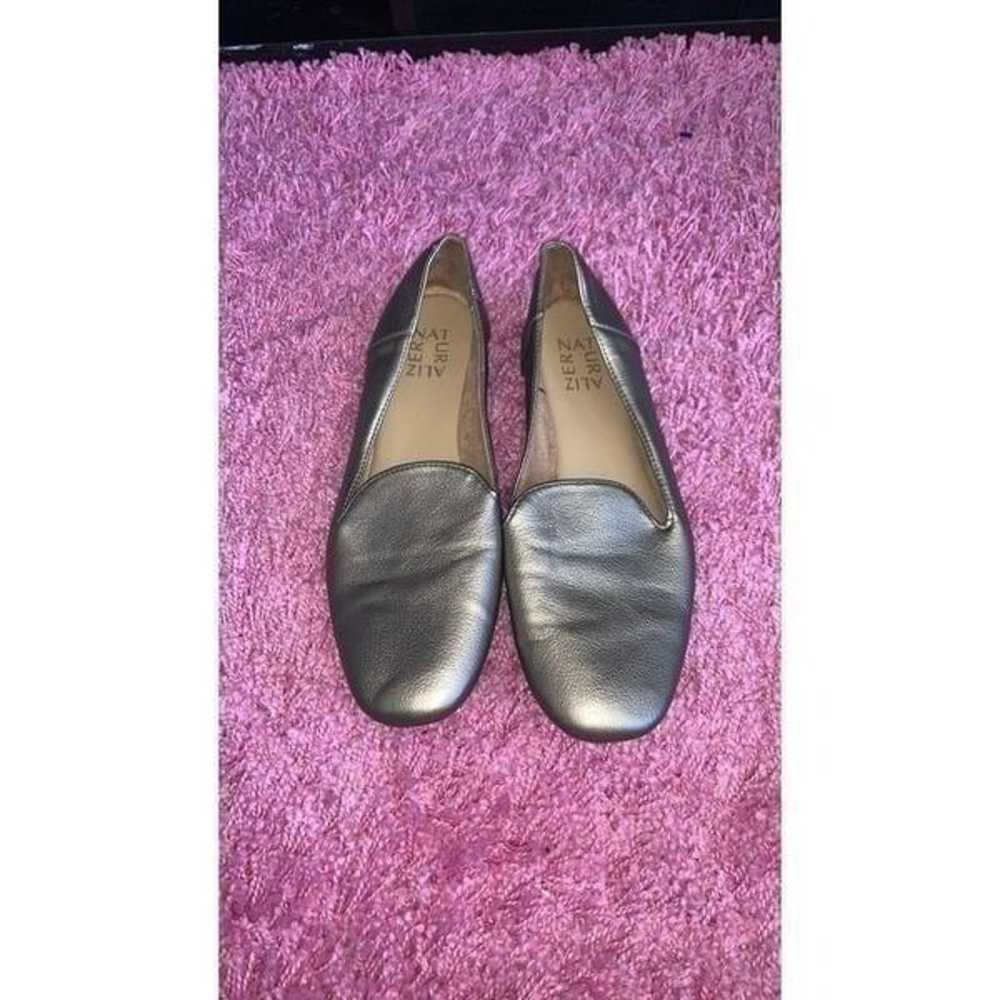 Naturalizer metallic gold flats - image 1