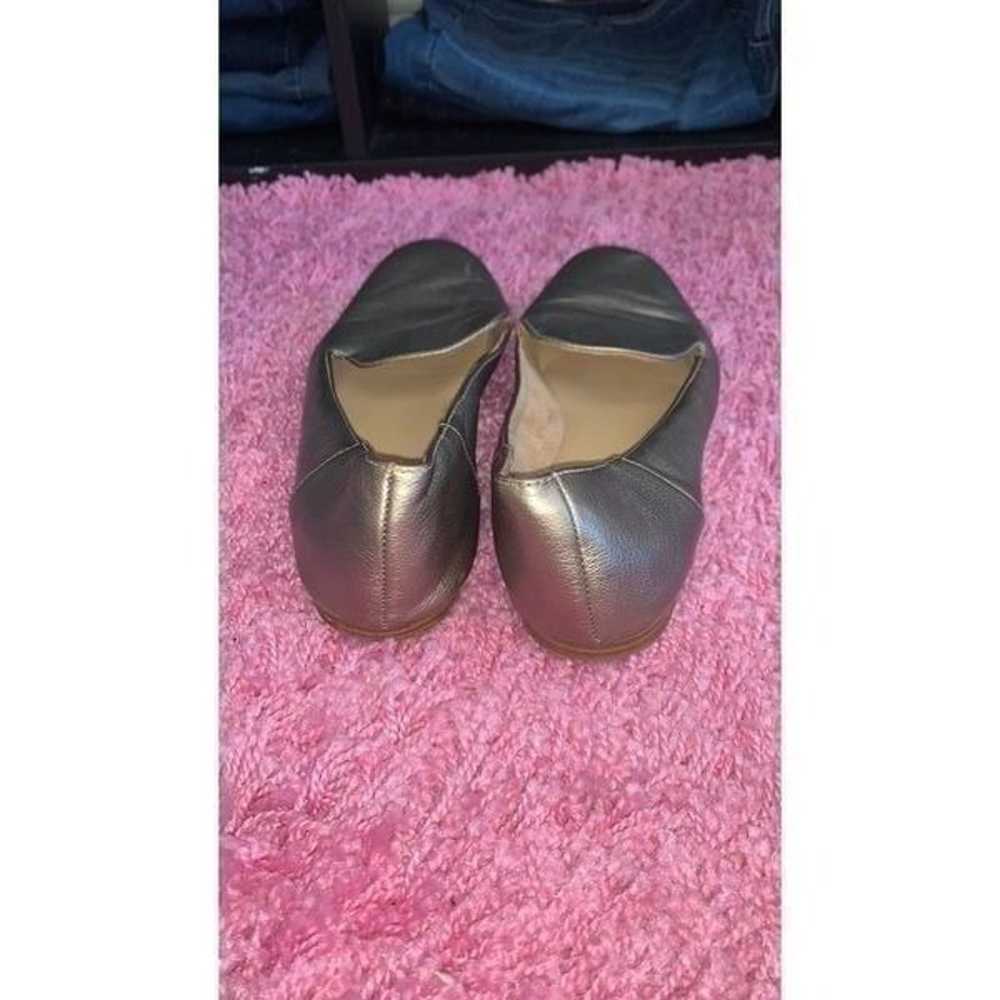 Naturalizer metallic gold flats - image 3