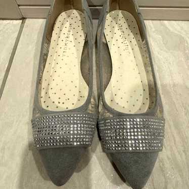 Vanity Beauty Gray Stone Flat Shoes Pumps - image 1