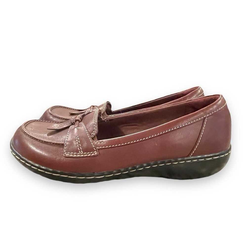 Clarks Womens 8.5M Ashland Bubble Loafers Leather… - image 2