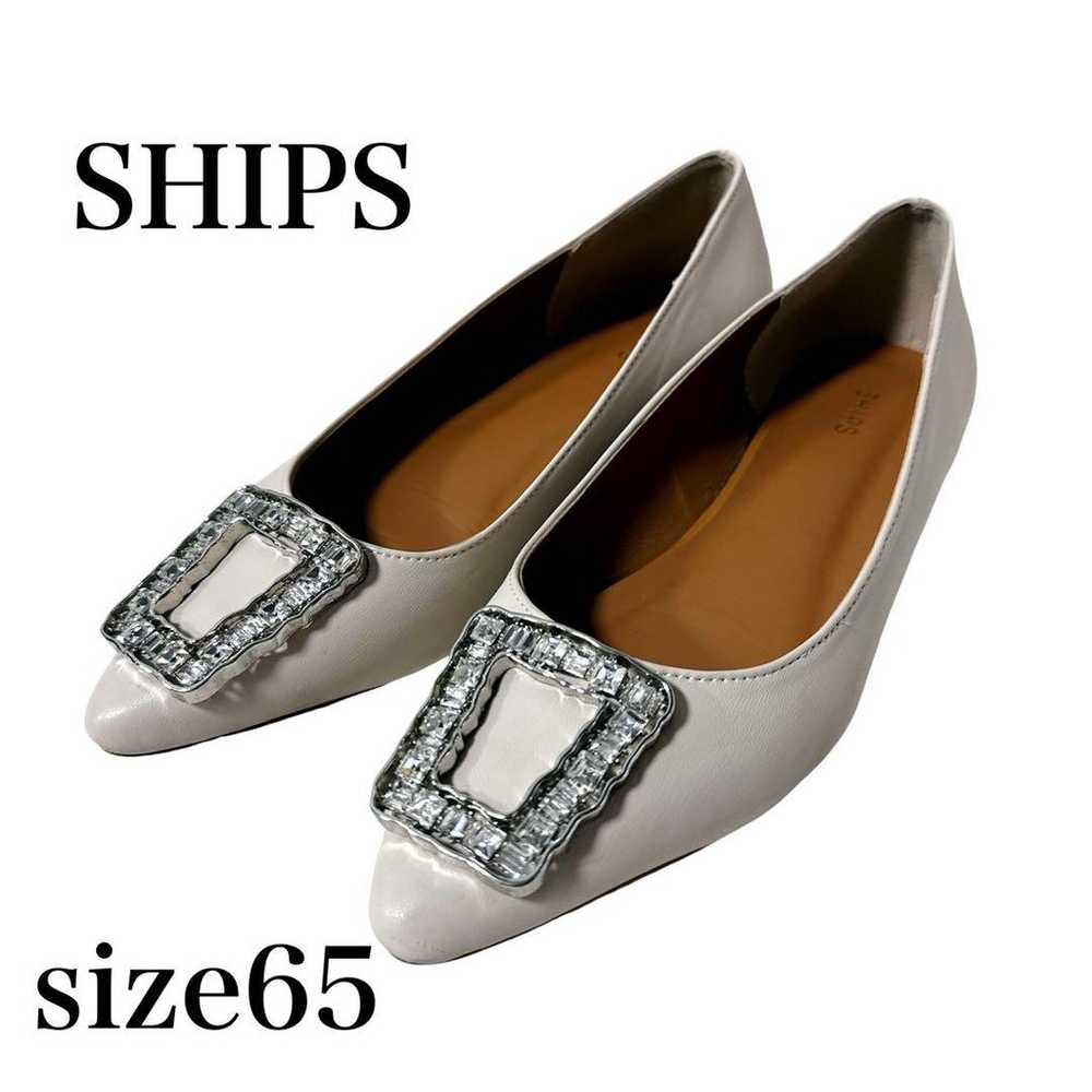 SHIPS Ships flat pumps with jewels 23.5cm - image 1