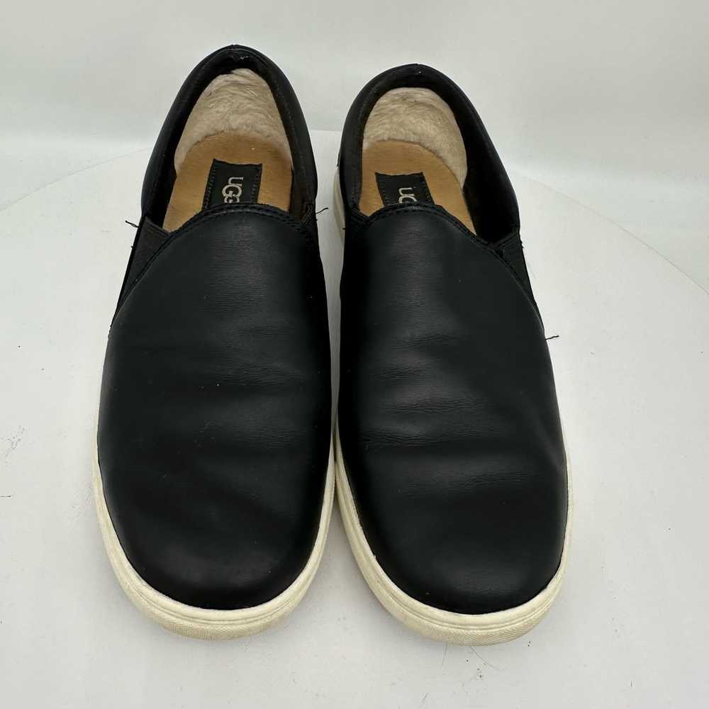 UGG Kitlyn 1102292 Black Leather Slip-On Comfort … - image 4