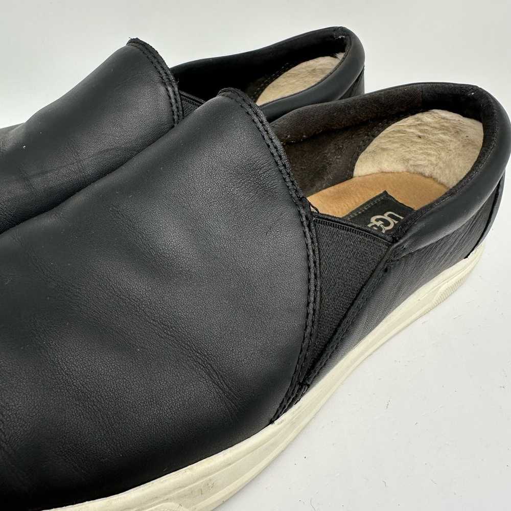 UGG Kitlyn 1102292 Black Leather Slip-On Comfort … - image 5