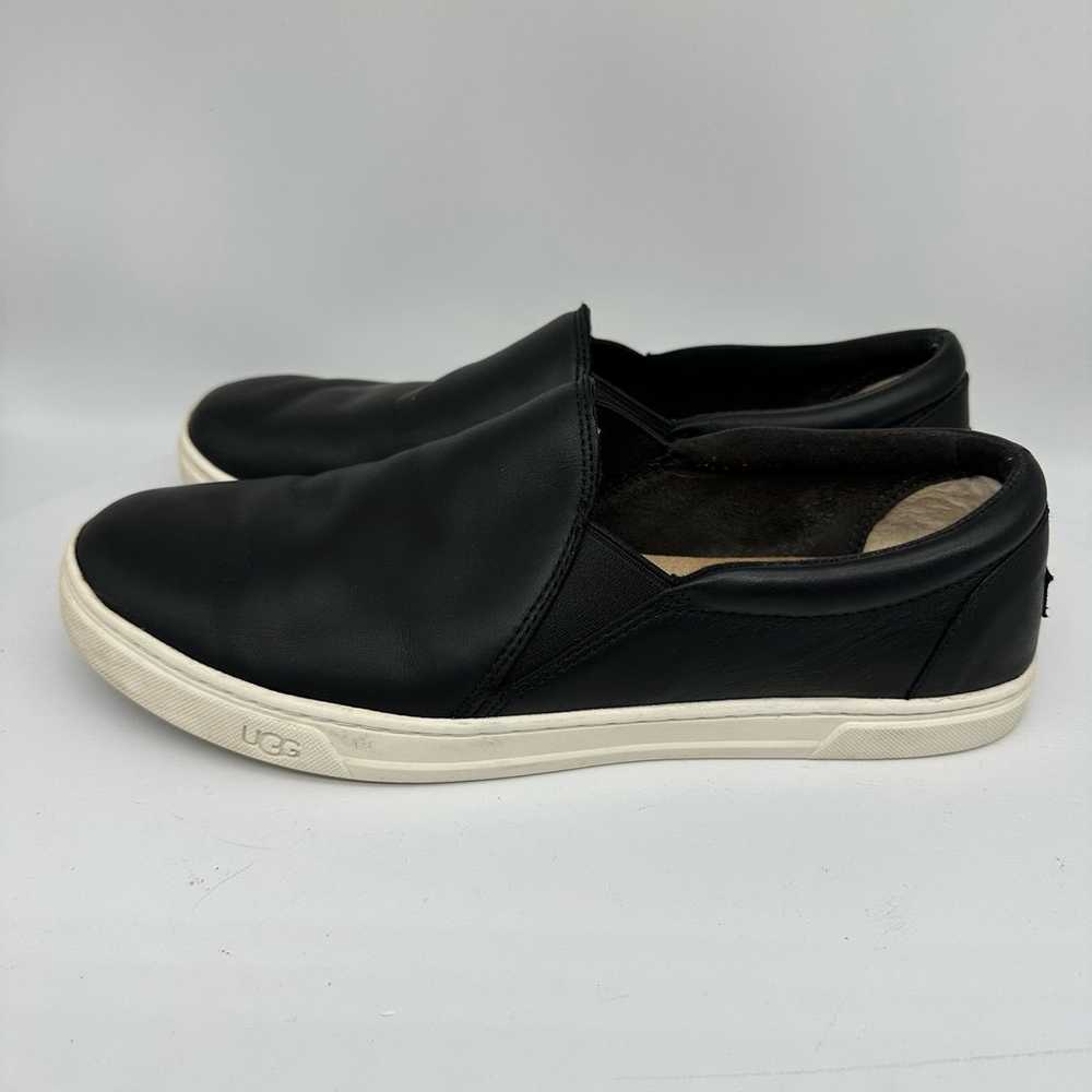 UGG Kitlyn 1102292 Black Leather Slip-On Comfort … - image 6