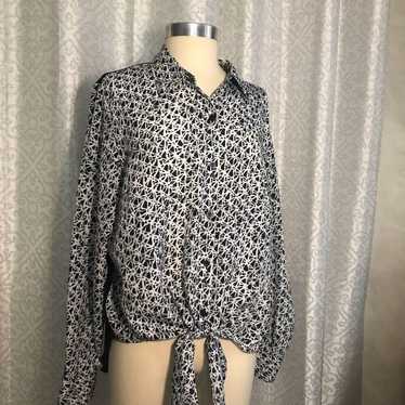 Michael Kors Michael Kors button down blouse T2