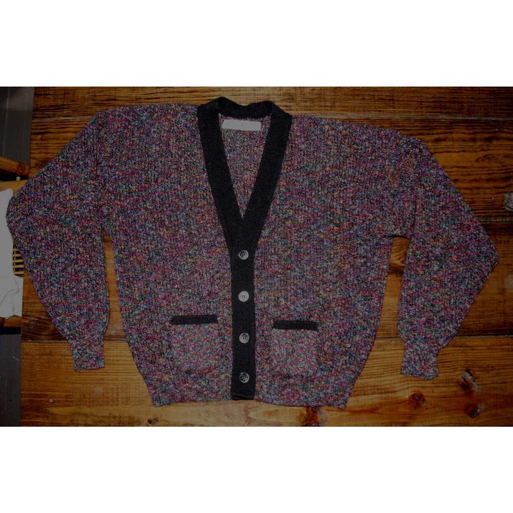 Jantzen VTG antzen Chunkyknit Mens L Cardigan Swe… - image 1