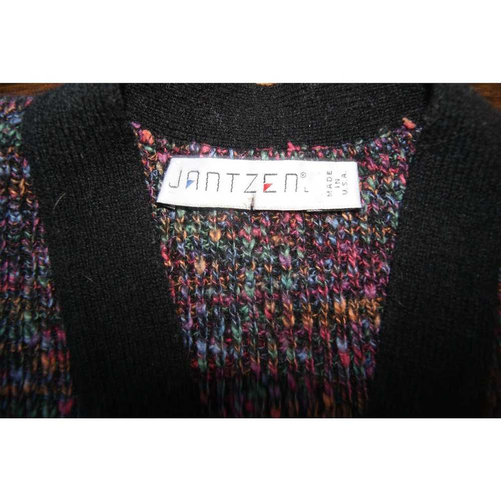 Jantzen VTG antzen Chunkyknit Mens L Cardigan Swe… - image 3