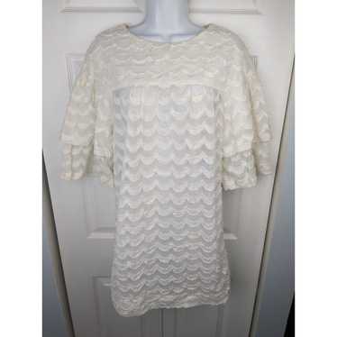 Jantzen Vtg Jantzen Cover Up Sheer Dress Medium U… - image 1