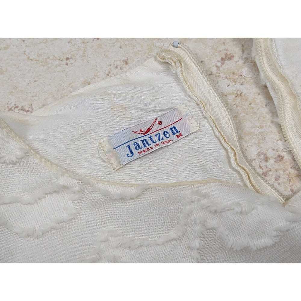 Jantzen Vtg Jantzen Cover Up Sheer Dress Medium U… - image 6