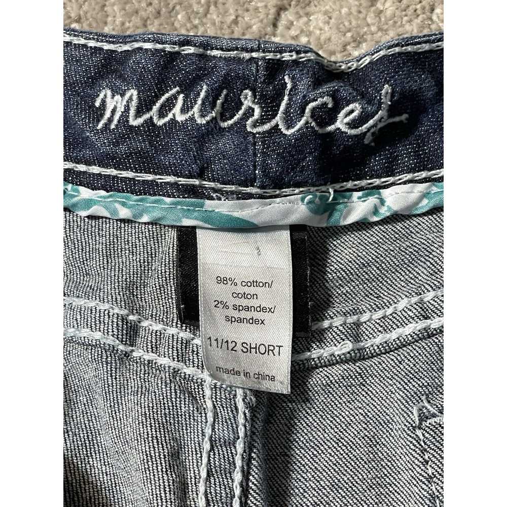 Other Maurices Jeans Womens 11/12 Short Embroider… - image 10