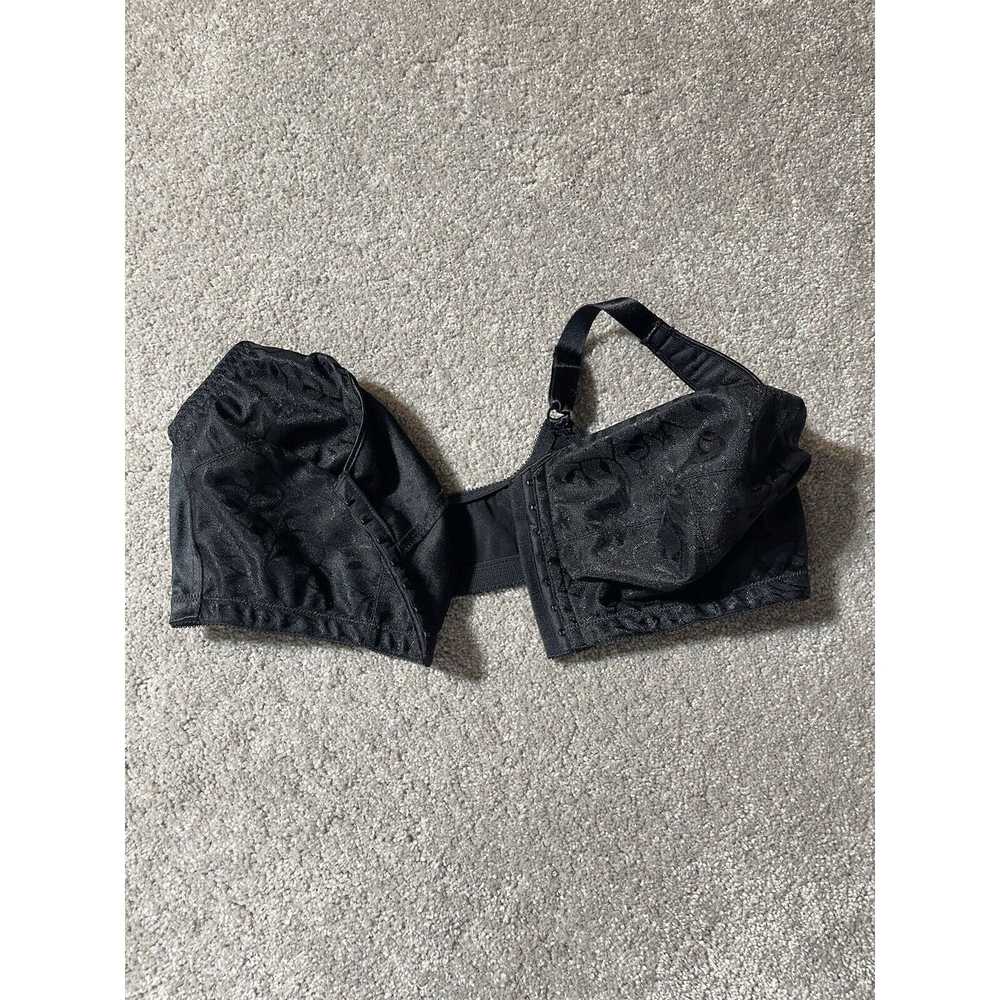 Other Just My Size Bra 46D Black Wireless Unlined… - image 3