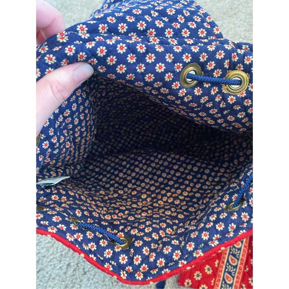 Bradley Mountain Vera Bradley Red Blue Paisley Fl… - image 6