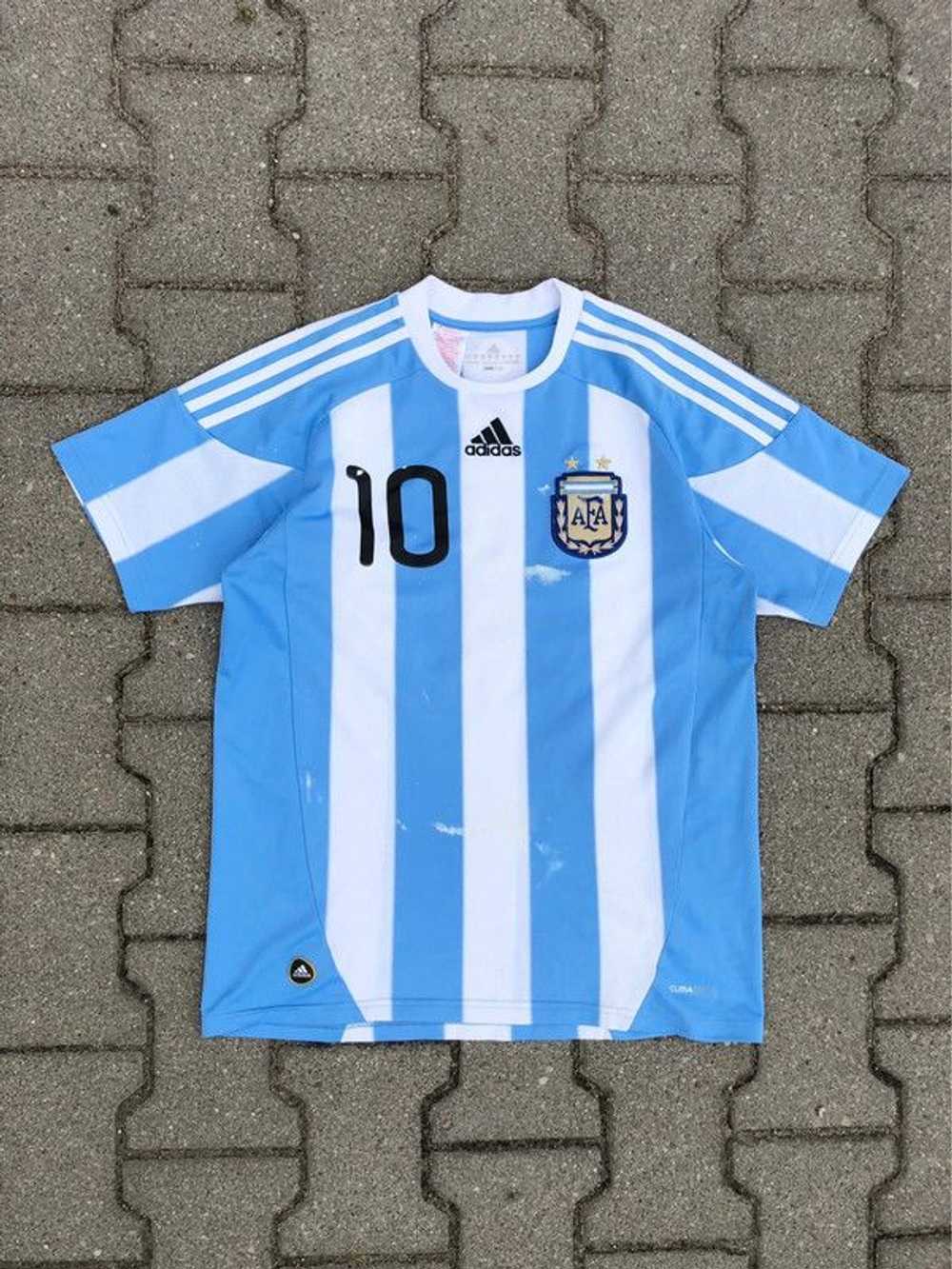 Adidas × Soccer Jersey Adidas Argentina Messi nat… - image 2