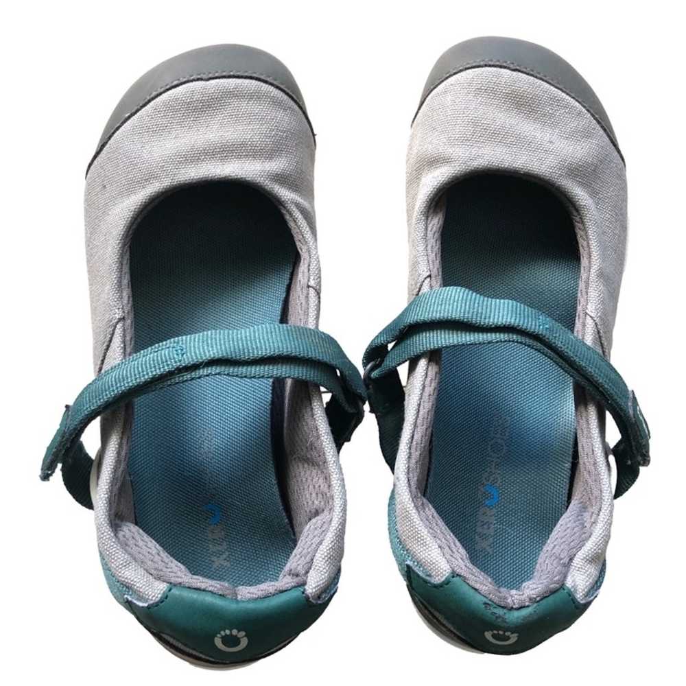 Women's Xero shoes Gray Green Flats Size W7 - image 1