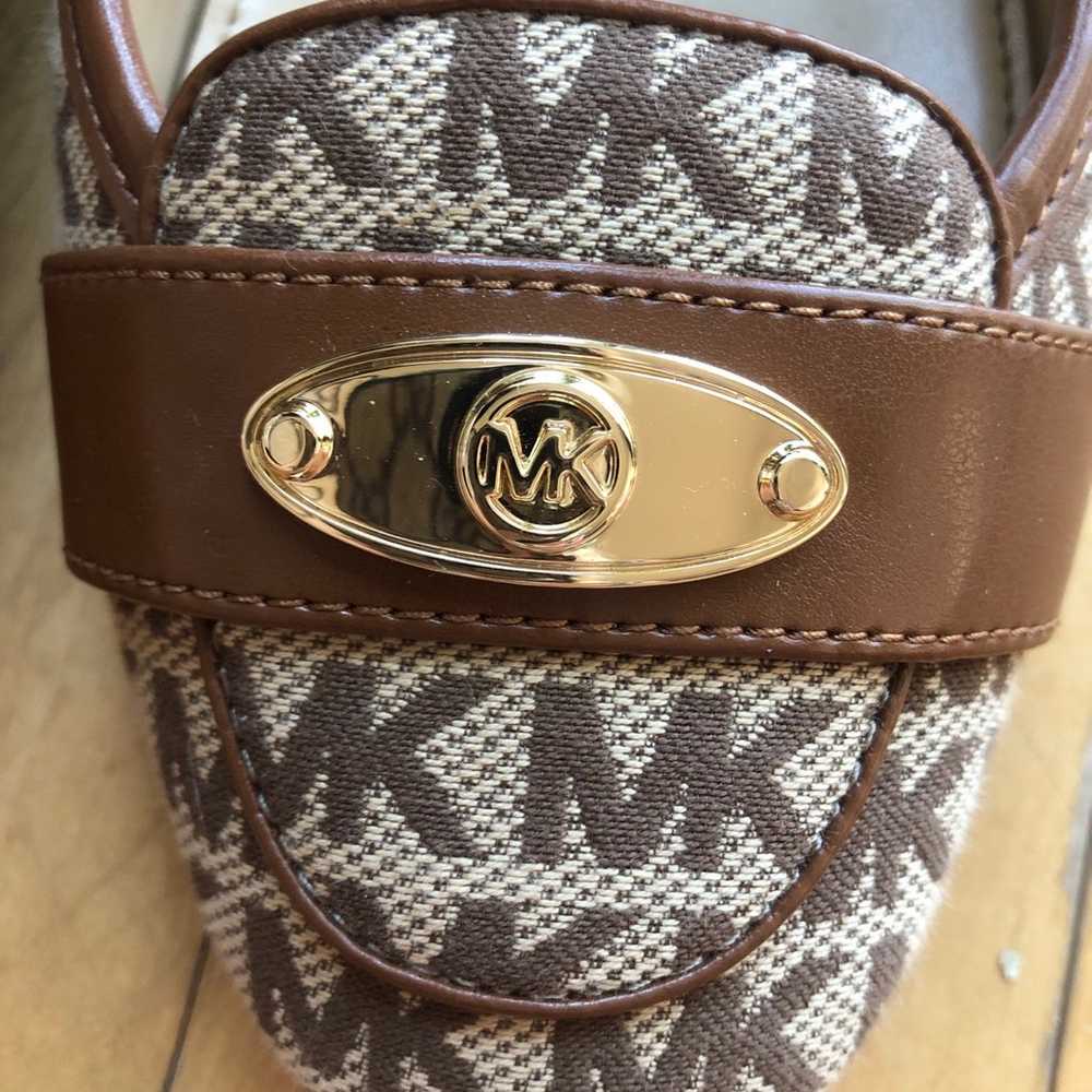 Michael Kors Monogram flat shoes size size 10 - image 1