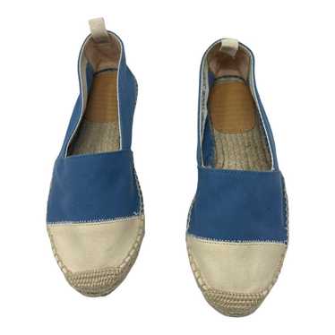 CASTAÑER Kenda Canvas Blue/White  Espadrilles Size