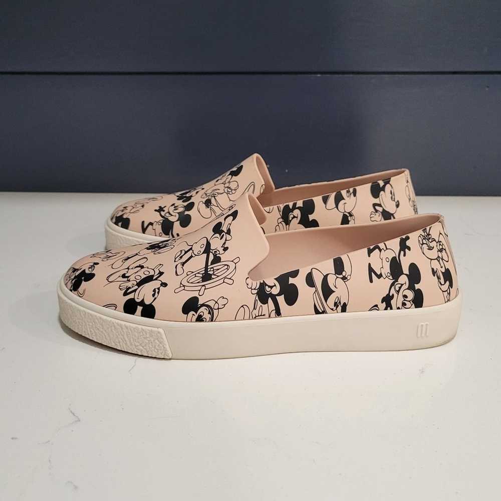 Melissa Ground + Mickey Slip On Sneaker  Size 7 - image 3