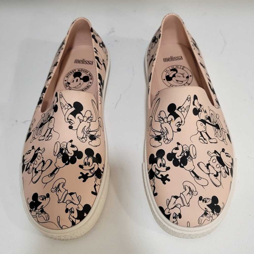 Melissa Ground + Mickey Slip On Sneaker  Size 7 - image 7