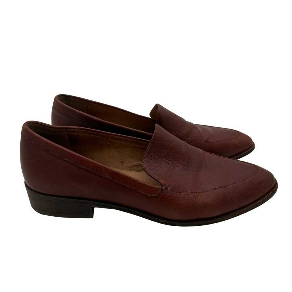 Madewell The Frances Loafer Chestnut Brown Leathe… - image 1