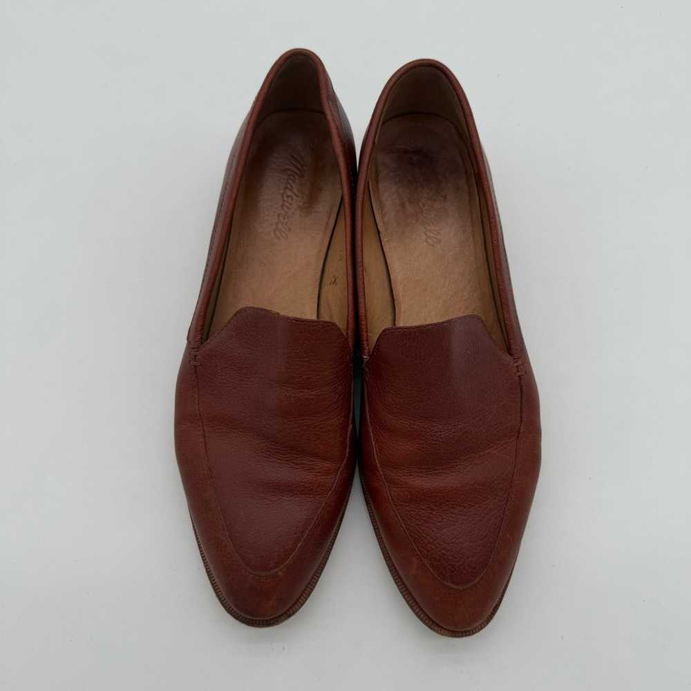 Madewell The Frances Loafer Chestnut Brown Leathe… - image 4