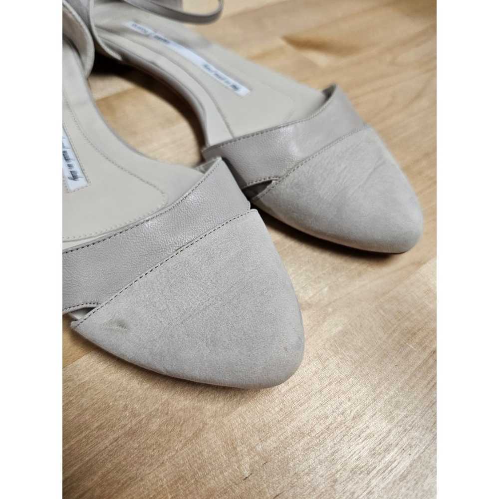 Dusica Sacks Beige Suede Flats Neutral 36.5 Women… - image 2