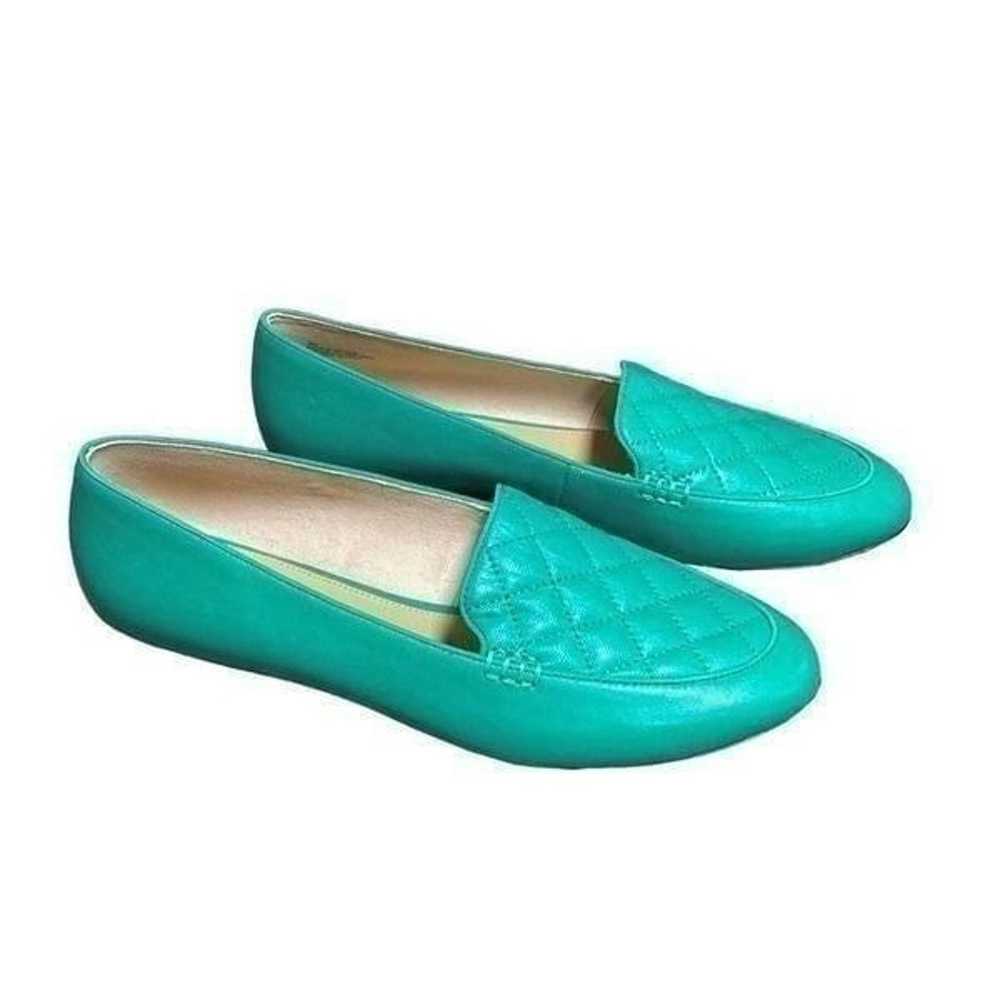 Talbots Green Leather Ryan Loafer Size 9 NEW - image 1